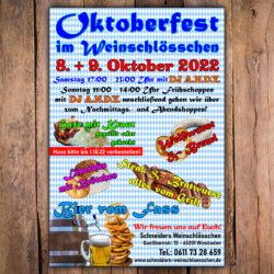 Schneiders Weinschlösschen Oktoberfest 2022